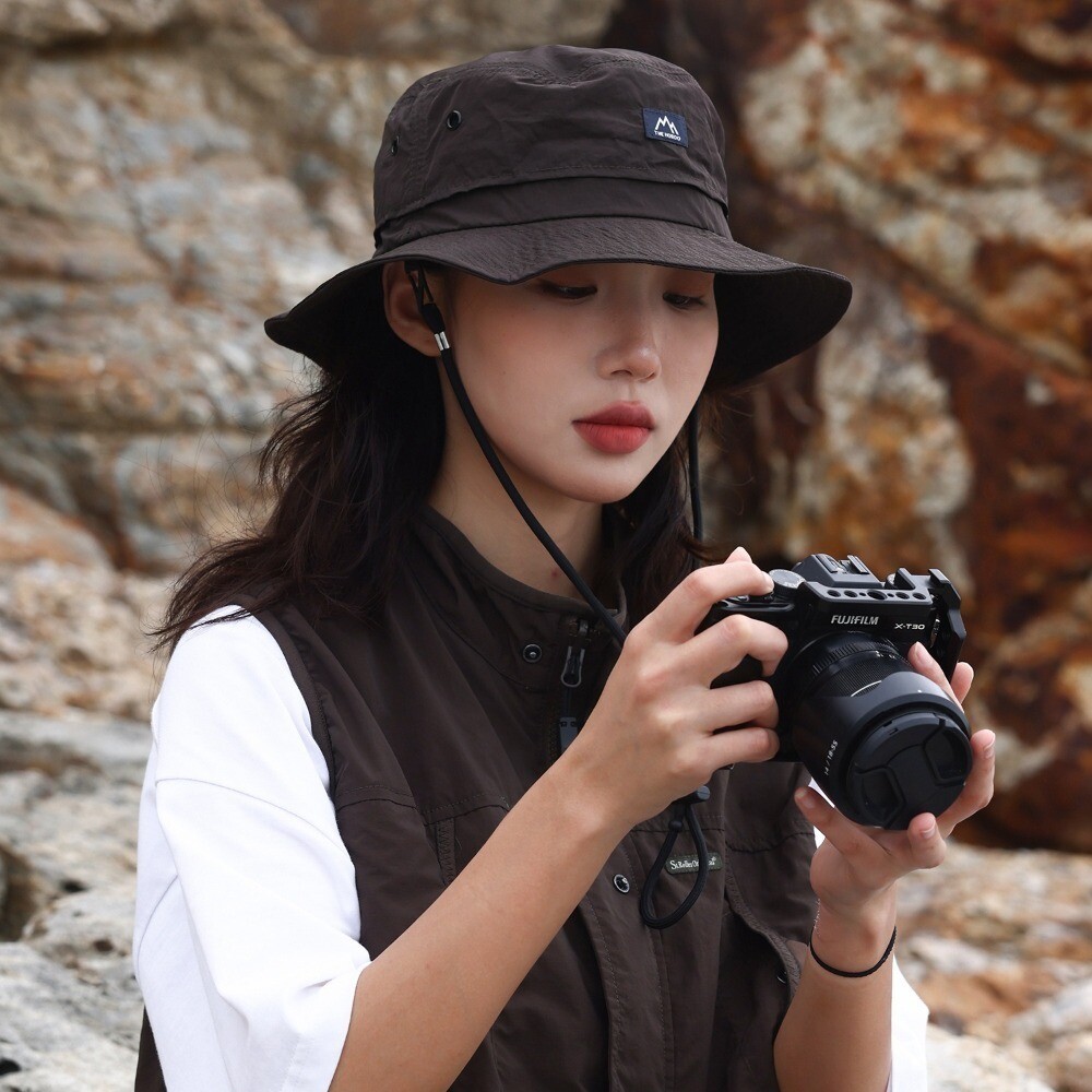 APL Berretto da Pesca Anti UV Antisole Protezione Solare Cappello Nuovo Secchio Cappello Regalo