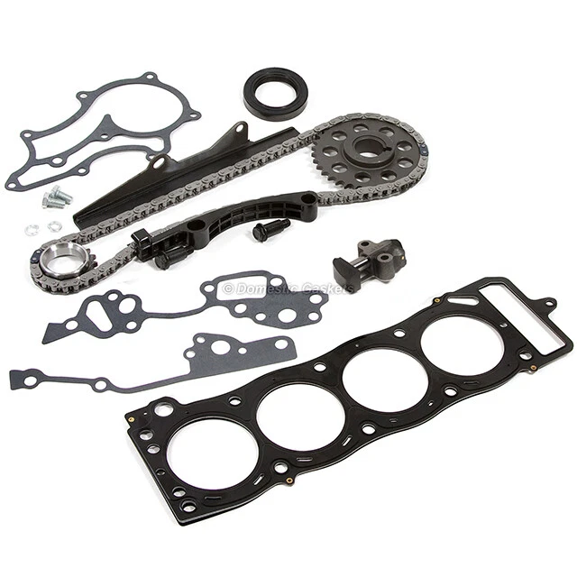 85-95 Toyota 4Runner Pickup 2.4L Heavy Duty Timing Chain Kit Head Gasket 22R - Image 2 of 4