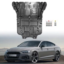 2Pcs Engine Splash Guard For Audi A5 S5 2018-23 Under Engine Shield Cover Board