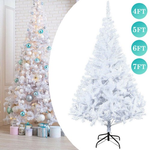 Artificial Christmas Tree with LED Lights Xmas Bushy Pine Holiday Pre Lit Decor - Picture 10 of 20