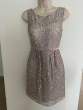 Jenny Yoo Sleeveless Lace Silver Dress Size 0 NWT $485 #189