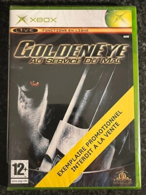 Goldeneye Rogue Agent Xbox Original Sealed PAL Rare Promo game