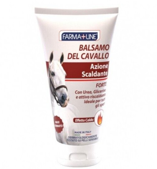 2x BALSAMO DEL CAVALLO Rimedio Naturale Gel Effetto Caldo Dolori Muscolari