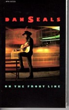 Dan Seals On The Front Line 1986 Cassette Country Folk Rock Western