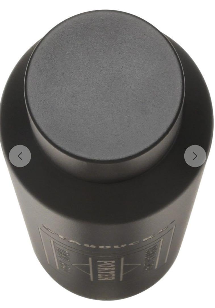 STARBUCKS PORTER 水筒 591ml ブラック Amazon | スターバックス PORTER リサイクルステンレスボトル