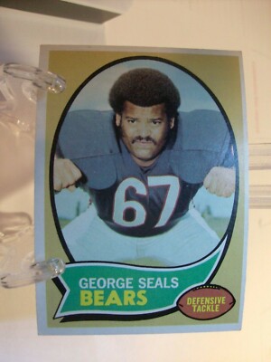1970 Topps Football #12 - George Seals RC - Chicago Bears 70-103 | eBay