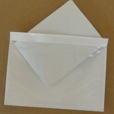 7.5" x 5.5" Clear Adhesive Packing List Shipping Label Envelopes Pouches 1-1000
