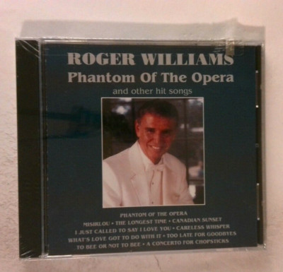 Roger Williams, Phantom of the Opera [New CD]