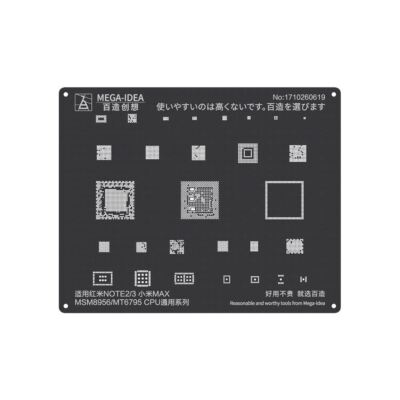 BGA Stencil - MSM8956/MT6795 CPU für Redmi NOTE2/3,MI MAX - QL12