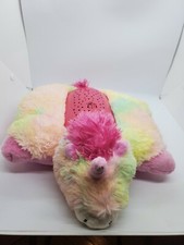 Pillow Pets Dream Lites Unicorn 11" Plush Works Tested Rainbow Muti Colored