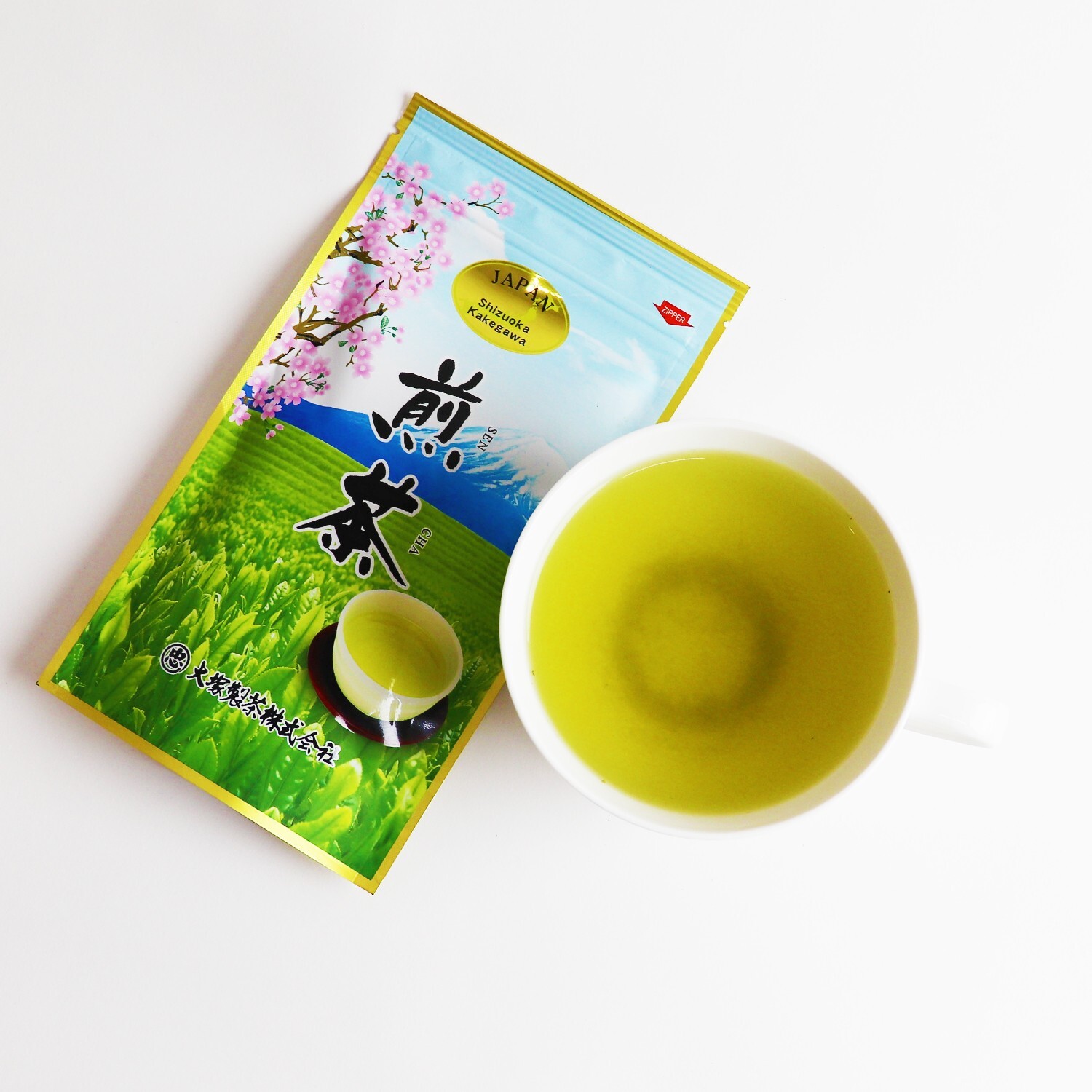 Shizuoka Sencha Té Verde Hoja Suelta - 100g - Hecho en Japón
