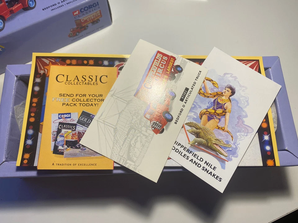 Corgi Chipperfields Circus 97303 Bedford O Articulated Truck In Box NEW. - Image 3 of 4