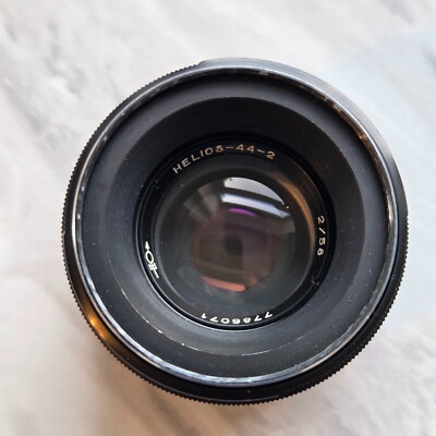 Helios 44-2 58mm F/2 M42 Objektiv Swirly Bokeh Ussr Made - getestet