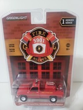 Greenlight 1:64 1986 Chevrolet C20 Custom Deluxe Lawrenceburg Indiana Fire...