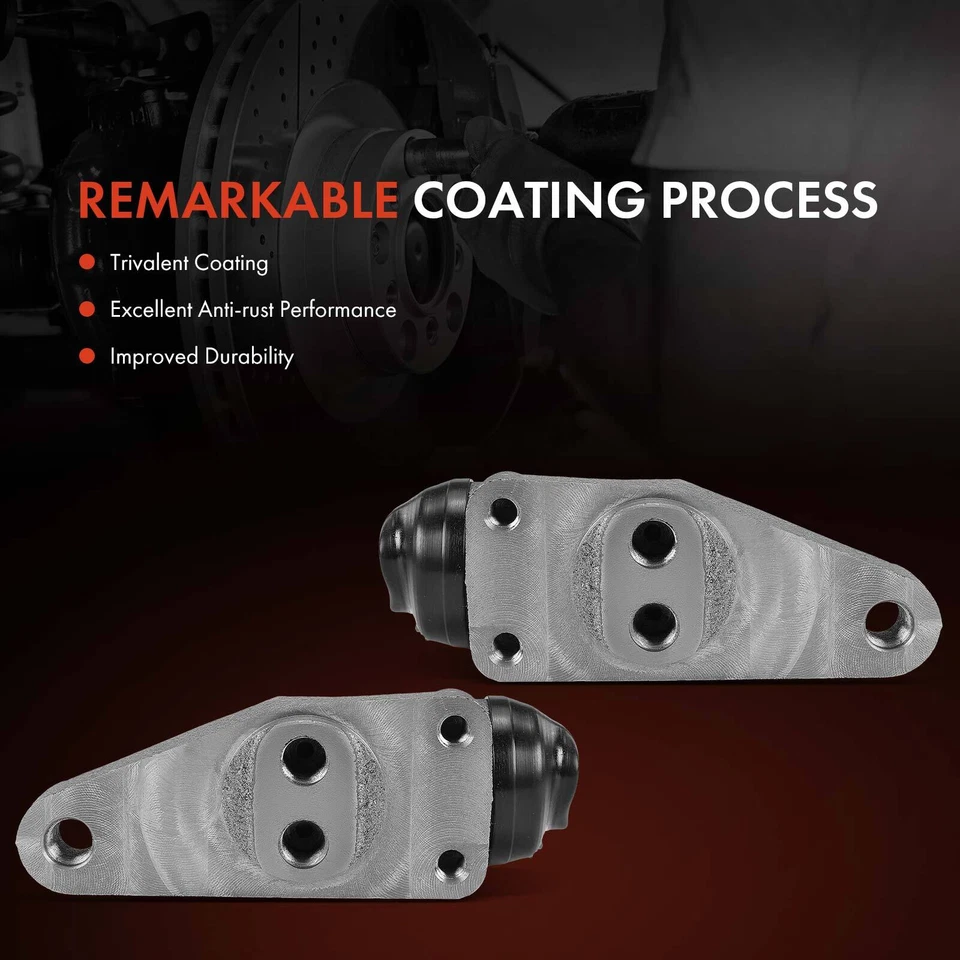 2Pcs Front Drum Brake Wheel Cylinder for Chevrolet GMC International Harvester - Image 3 of 4