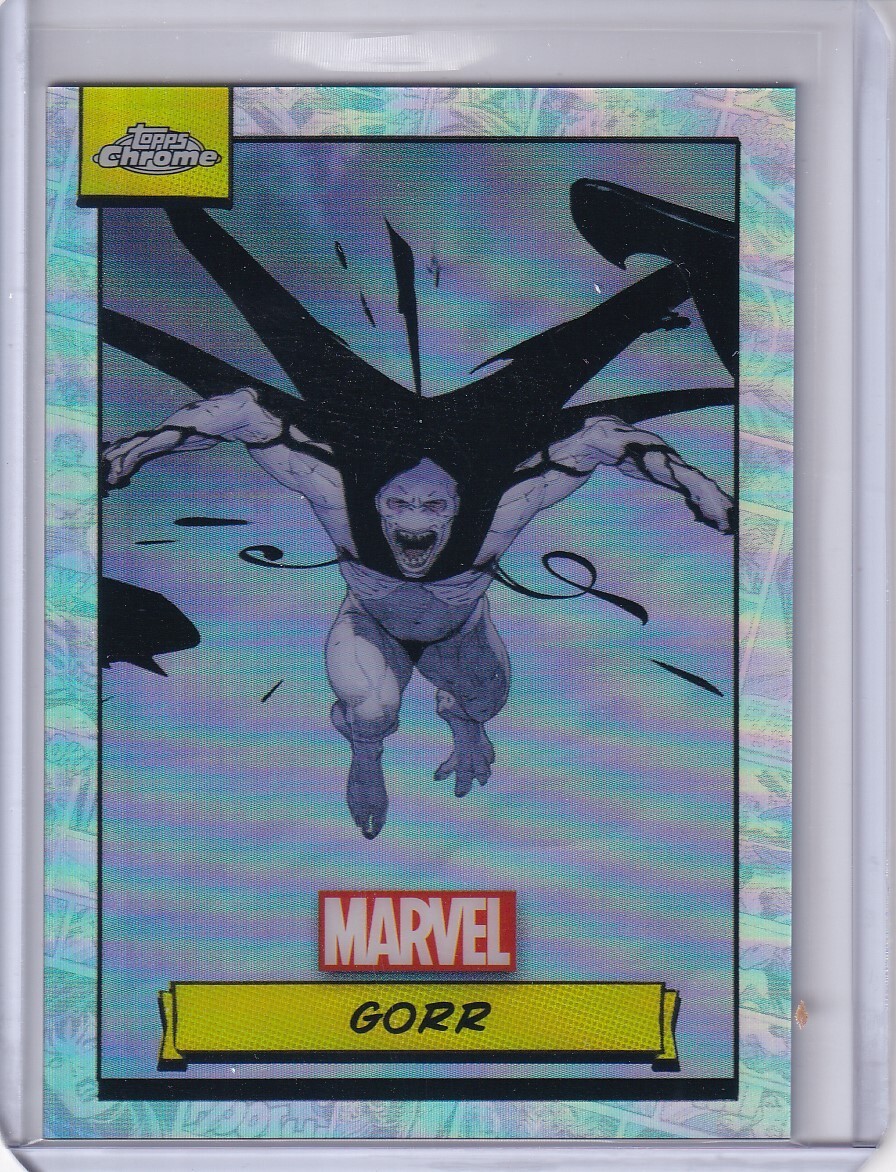 Gorr 2024 Topps Chrome Marvel Silver Refractor $1.50 SHIPPING | eBay