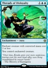 MTG-4x-Near Mint, English-Threads of Disloyalty-Explorers of Ixalan