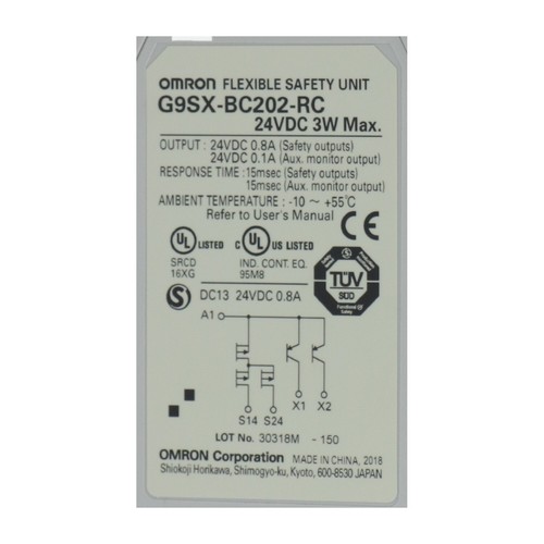 Omron G9SX-BC202-RC Flexible Safety Unit New NMP - Picture 2 of 8