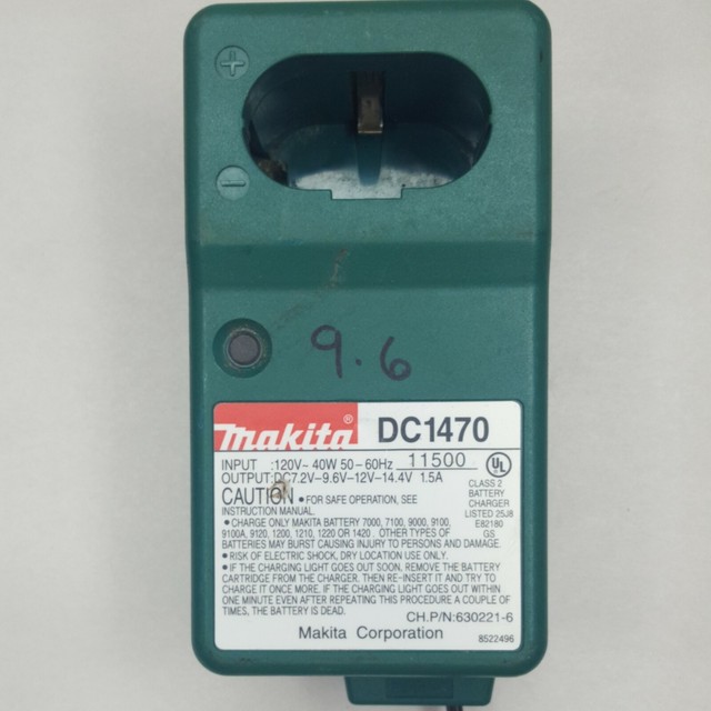 Makita Dc1470 Battery Charger 7 2v 9 6v 12v 14 4v For Sale Online Ebay