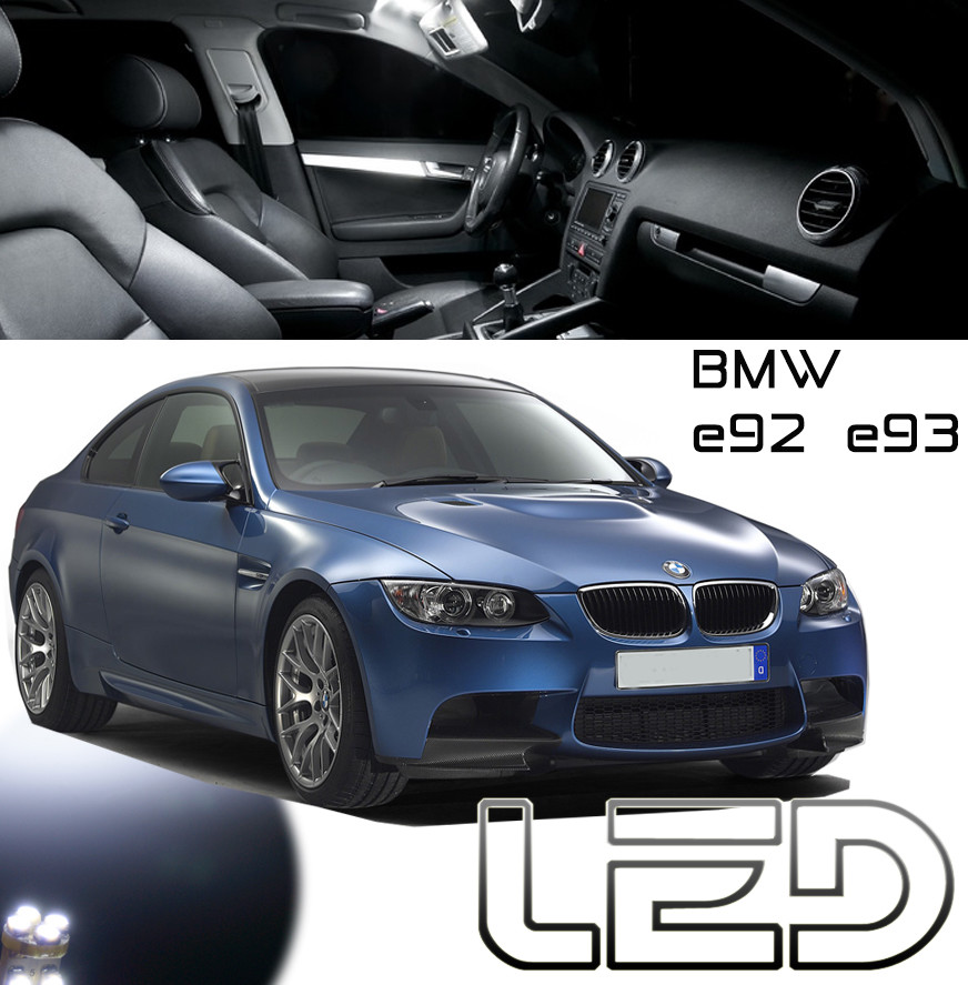 Ampoules LED BMW E92 E93 Anti-Erreur ODB : Éclairage Habitacle Éclatant Haute Densité