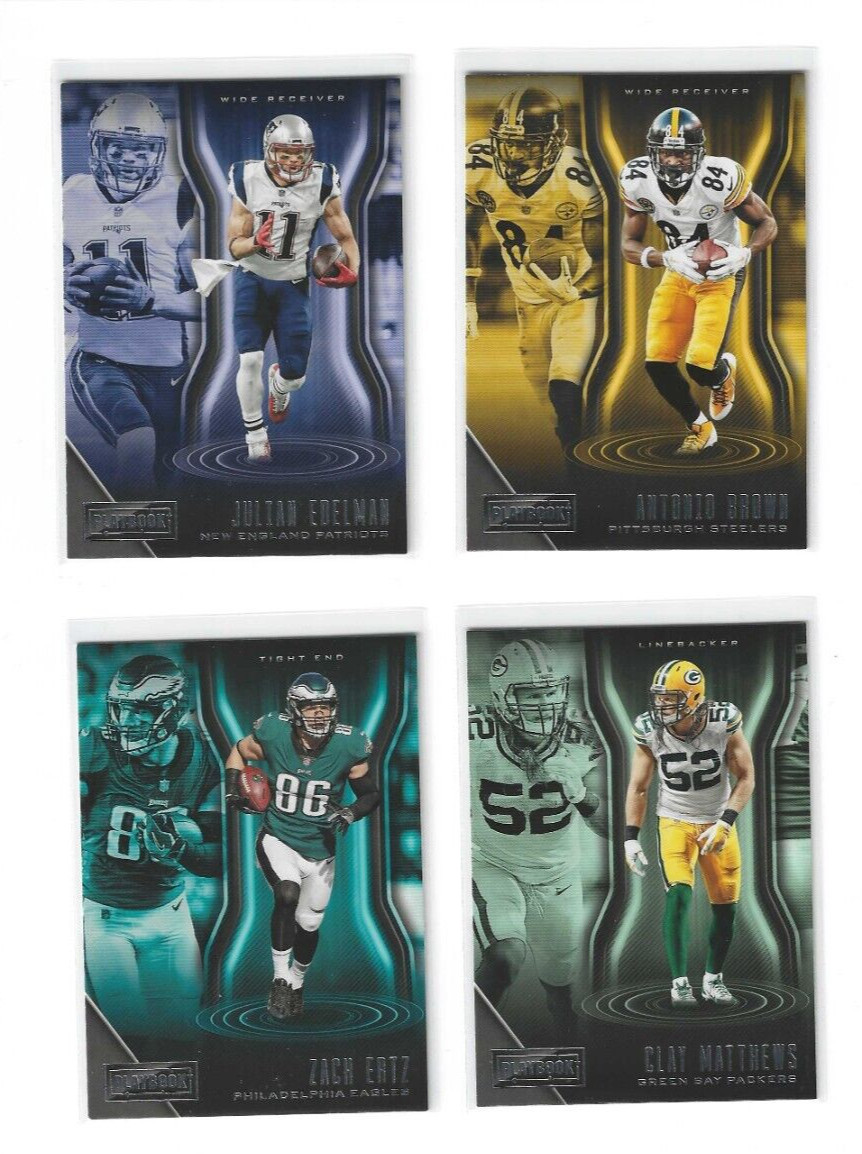 2018 Panini Playbook Football - COMPLETE YOUR SET - Pick Your Favorites