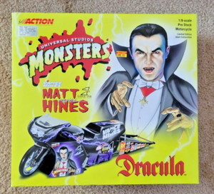 NHRA Drag Pro Stock Motorcycle 1:9 Scale NHRA MATT HINES MONSTERS Action diecast
