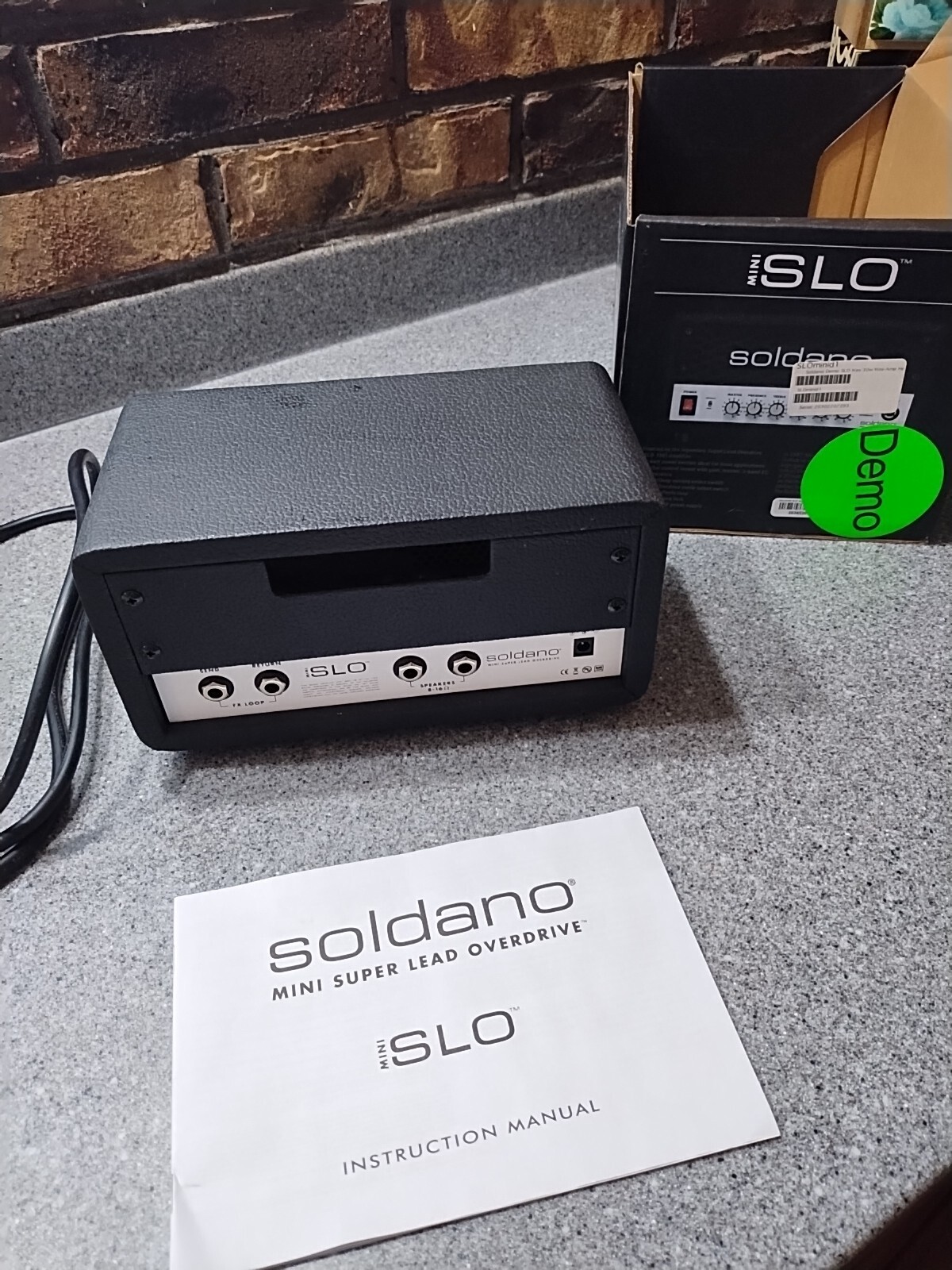 Soldano SLO Mini 30W Guitar Amp Head Black 763815132808 eBay
