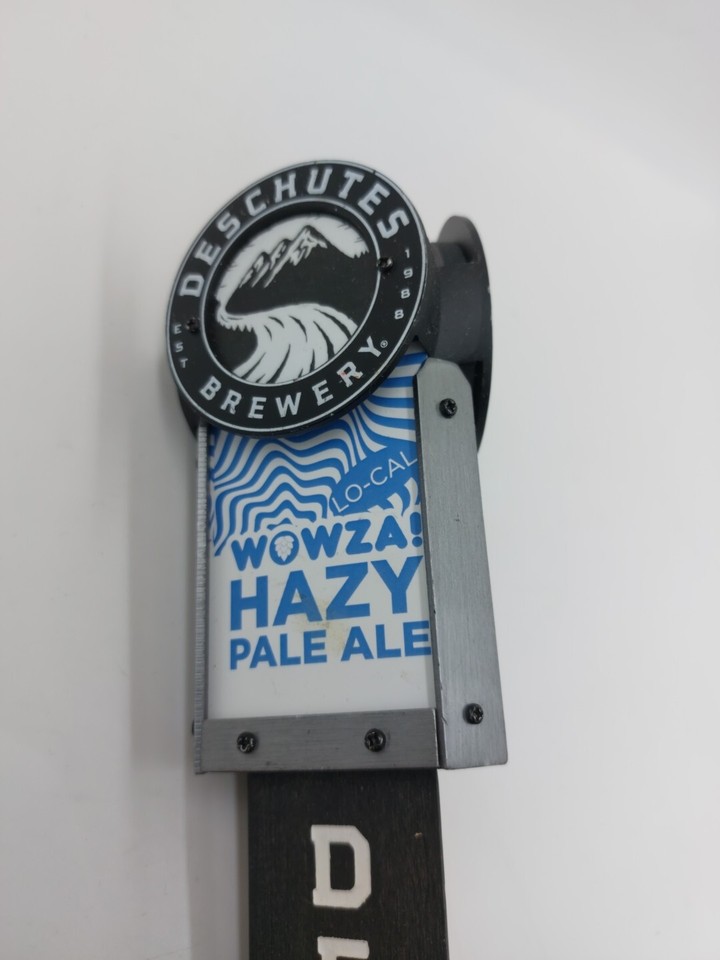 Deschutes Brewery Bend Oregon Wowza! Hazy Pale Ale Beer Tap Handle