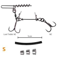 Zeck Predator Softbait System S M L + Screw S...