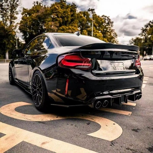 Rear Trunk Spoiler Kit For BMW 2 Series F22 F87 M2 Coupe 14-21 2015 PSM Style 1X - Picture 8 of 10