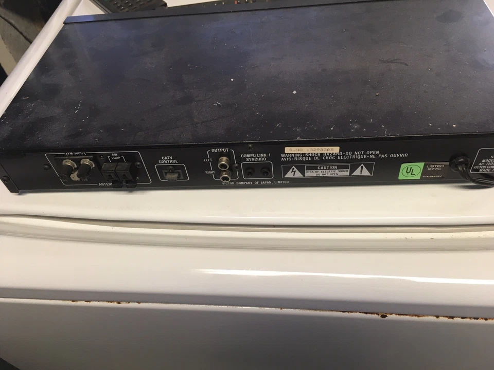 Vintage JVC FX-330BK FM/AM Computer Controlled Stereo Tuner Tested & Working... - Image 3 of 3