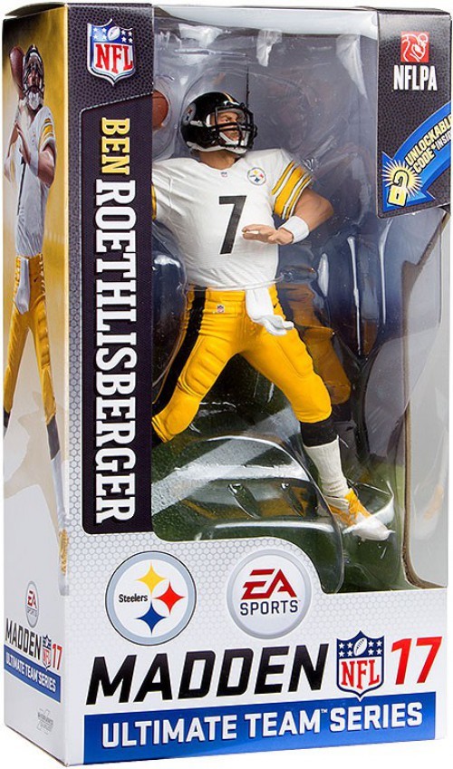 【未開封】NFL Ben Roethlisberger フィギュア EA Sports Madden 17 Ultimate Team Series 2 Ben Roethlisberger