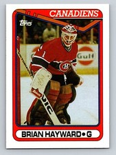 Brian Hayward 1990-91 Topps #23 Montreal Canadiens
