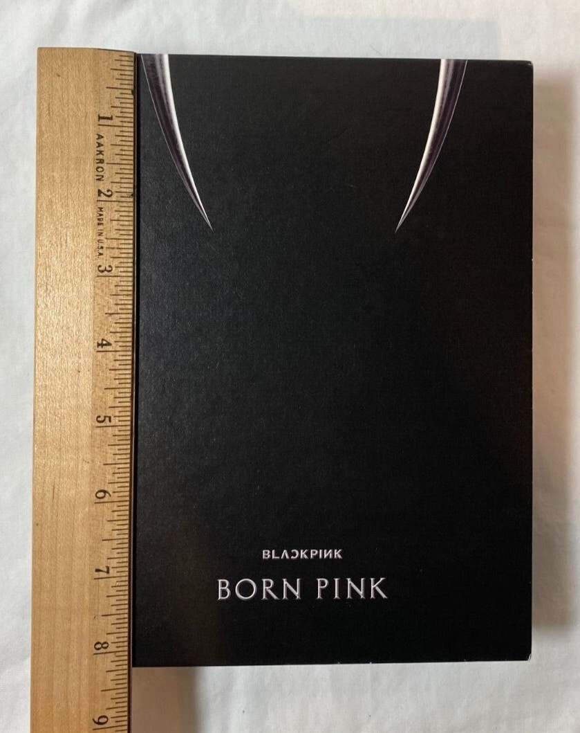 Blackpink Born Pink Exclusive Black Version Box Set CD/Photos