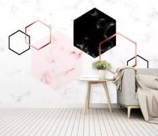 3D Marble Graphics 24434NA Wallpaper Wall Mur...