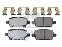 Neu - Febi Bilstein 116249 Bremsbelagsatz, Scheibenbremse FüR Opel