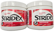 Stridex Acne Pads Max Strength 55 Ct 2 pack -- NEW LOOK