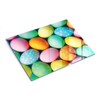 Schneidebrett Aus Glas Modernes KüChenzubehöR GehäRtetes Glas Ostereier 40X30 Cm