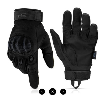 Glove station Knuckle Pro Touchscreen Utility Gear with Hard Knuckle Protection