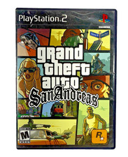 Grand Theft Auto: San Andreas Sony PlayStation 2 Black Label 2004 Complete