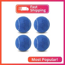 ANCKNE Tennis Balls for Walkers 4PCS - Precut Glide Balls With Heavy Duty Long L