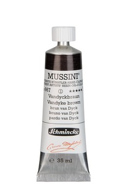 Schmincke MUSSINI Oil Color Vandyke Brown 35ml