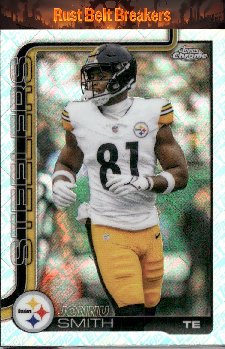 2025 Topps Chrome Jonnu Smith #257 Topps Logo SP Refractor