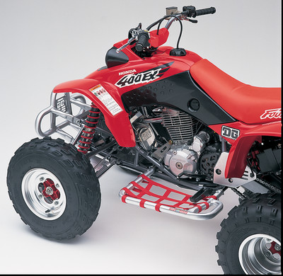 DG Performance 60-2200 Nerf Bars Natural Red Honda TRX400EX FourTrax 1999 2014