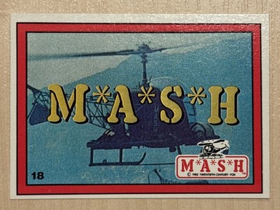1982 Donruss MASH Complete Set of 66 Cards + Case; Excellent condition!!!