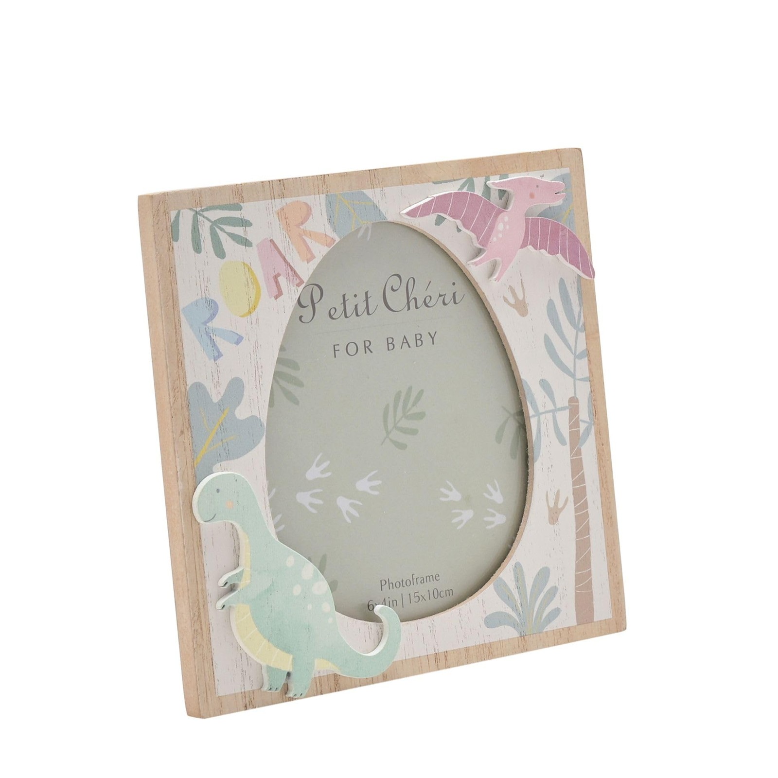 Petit Cheri Dinosaur Frame 4"" X 6"" -Egg Photo Frames - Image 2