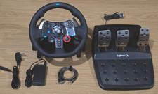 Logitech G29 Racing Wheel + Leo Bodnar USB Pedal Adapter - PS5, PS4, PC - Mint