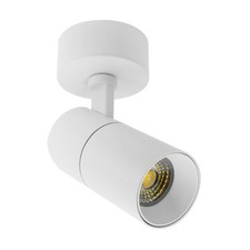 Black/White Dimmable LED Surface Mounted Ceiling Spotlight 3CCT 36° Beam Angle