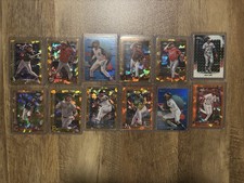 12 Card Topps Chrome/Finest MLB Lot