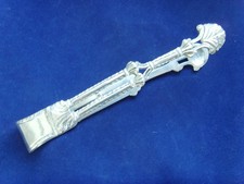 Stunning cast sterling silver Georgian sugar tongs Stephen Adams circa 1770 46gm